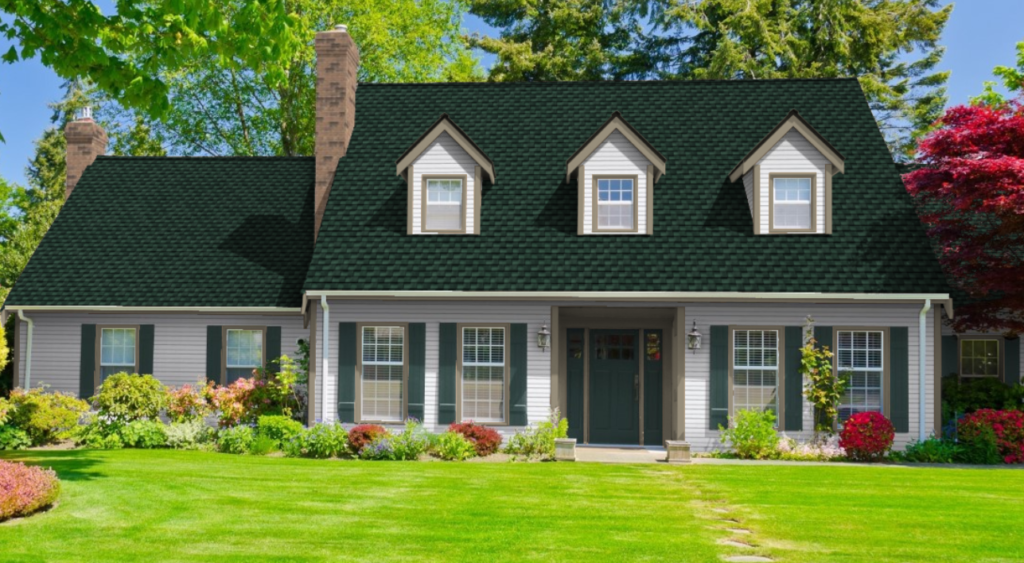2026 kitchener roof buying guide hunter green shingles house example