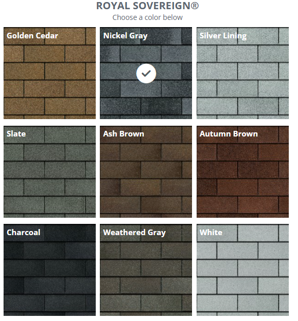 browse these royal sovereign shingles in our 2026 kitchener roof buying guide
